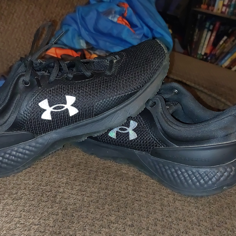 Under Armour Black Athletic Shoes
